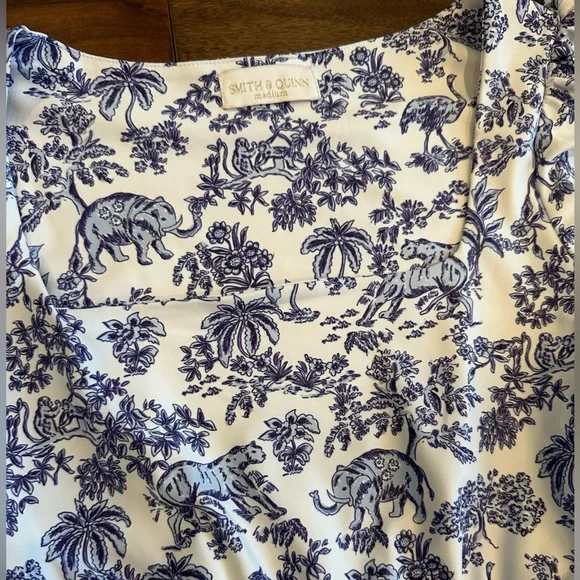 SMITH & QUINN Lucy Dress Puffed Sleeve Maxi Dress Size M - Picture 4 of 6